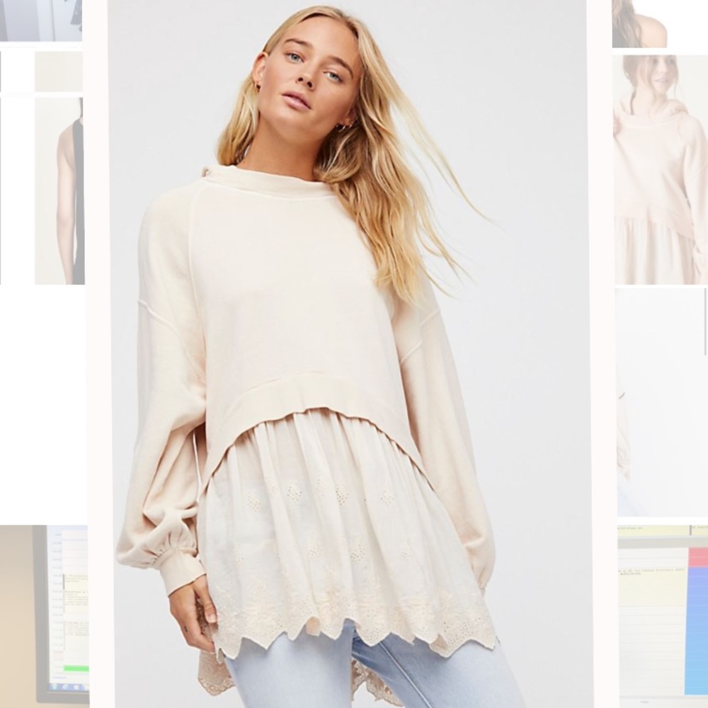 Free People Sweet Streets Hoodie